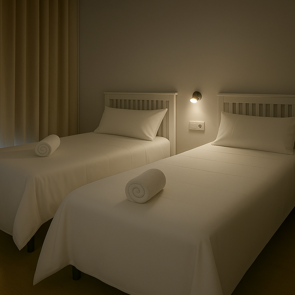Habitación para 2 personas con camas individuales