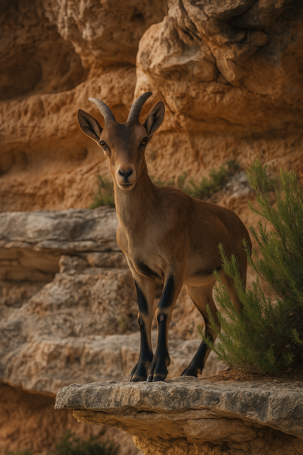 Fauna autóctona cabra montesa