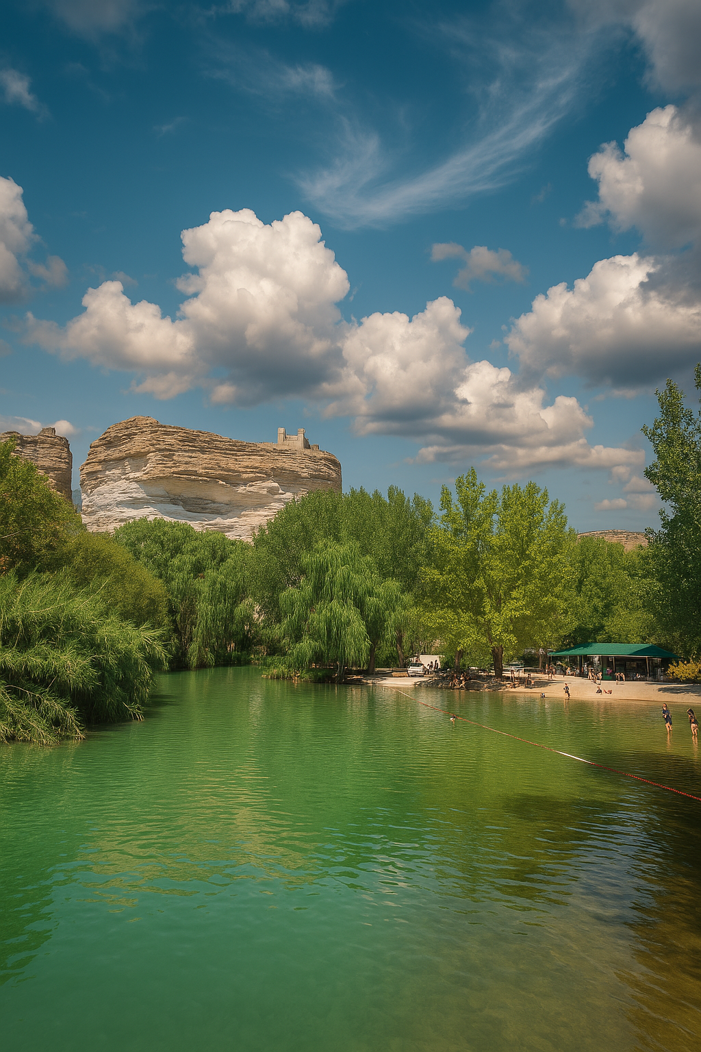 Playa fluvial Alcalá del Júcar