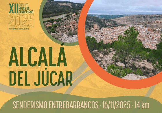 Poster Promo Ruta Senderismo Alcalá del Júcar